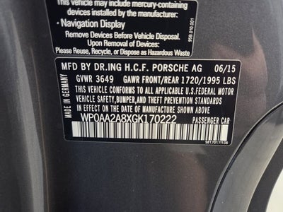 2016 Porsche Cayman Base