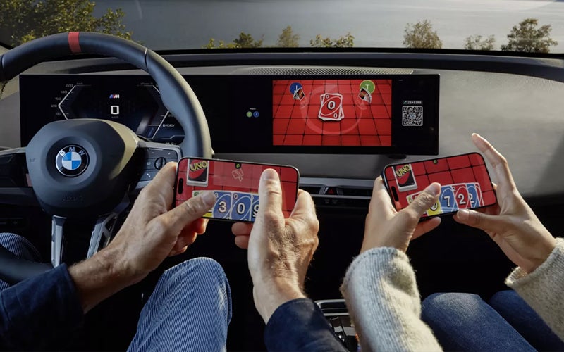 The BMW Curved Display AirConsole. | Ferman BMW in Palm Harbor FL