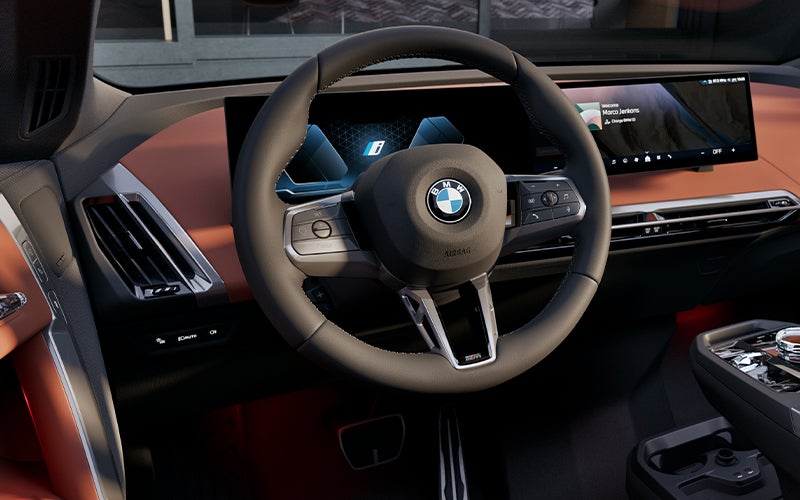 The BMW iX steering wheel. | Ferman BMW in Palm Harbor FL