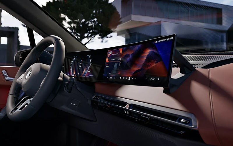 The BMW iX Curved Display. | Ferman BMW in Palm Harbor FL