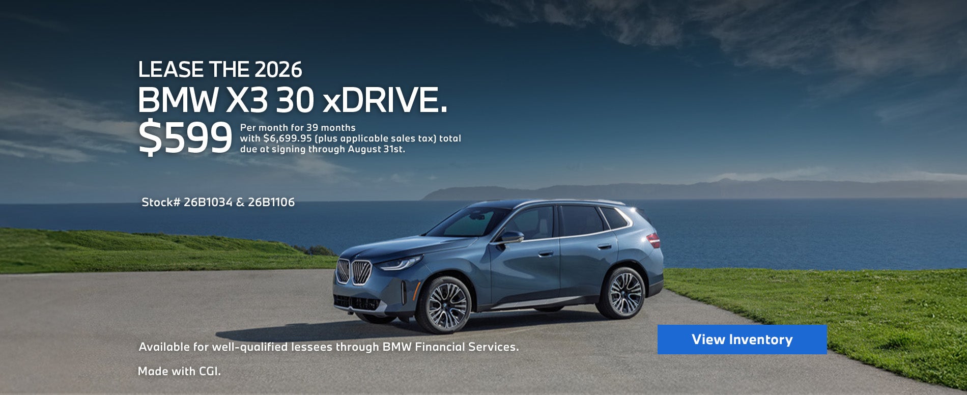 2026 BMW X3 30 xDRIVE