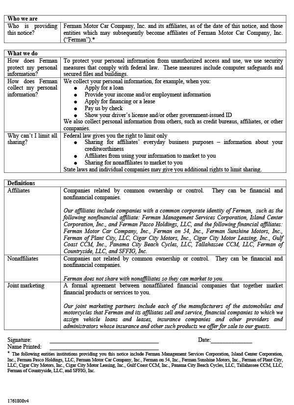 Ferman BMW in Palm Harbor FL